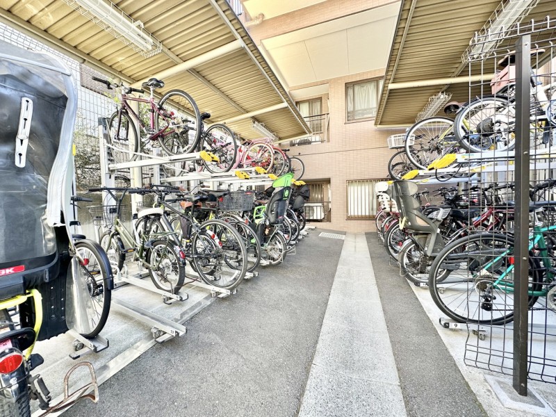 ◆駐輪場◆生活圏が広がる駐輪場を完備しています。自転車利用で足を延ばせば、暮らしがさらに便利になりますね。※空き状況は変化することがございますのであらかじめご了承ください。