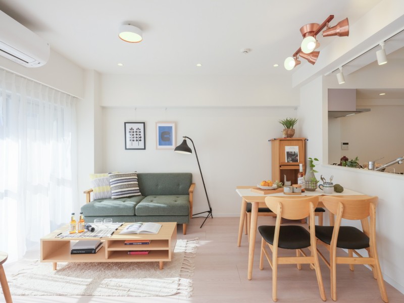 心地よい時間が流れ、明日への活力を養うことができる居心地の良いリビングダイニングキッチンです。