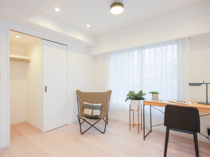 洋室3にもウォークインクローゼットが設けられているため、居住スペースを広々とお使いいただけます。