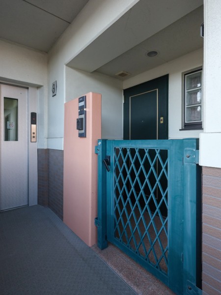 プライバシー性を確保する玄関ポーチ付きの設計です。