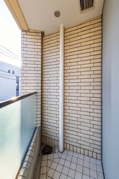 リビングに接続したバルコニーです。