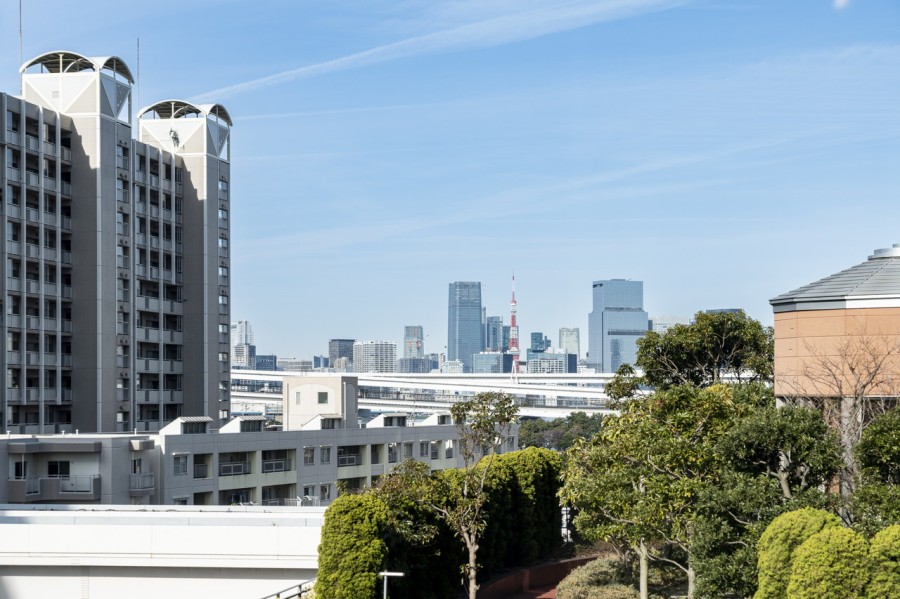 お部屋からは都心ライフならではの東京タワーが望めます。