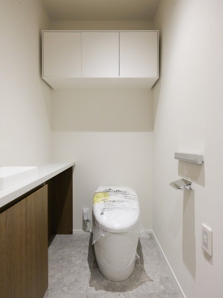 TOTO製洗浄便座付トイレ新規交換