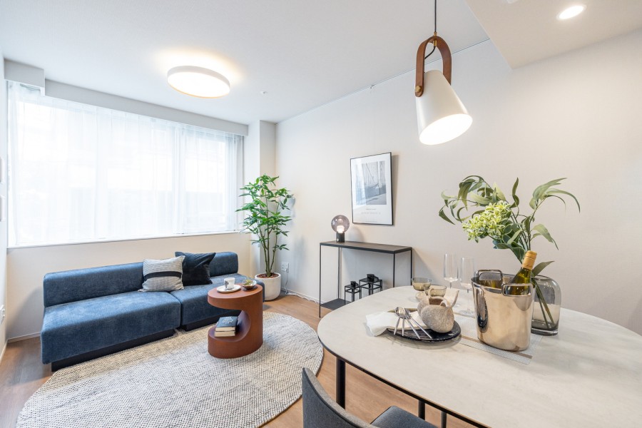 都心を軽やかに生きる方にもマッチする美しいコンパクト設計のお部屋です。心地よい時間が流れるお部屋は、毎日が忙しいあなたもほっと一息つける安らぎの空間です。