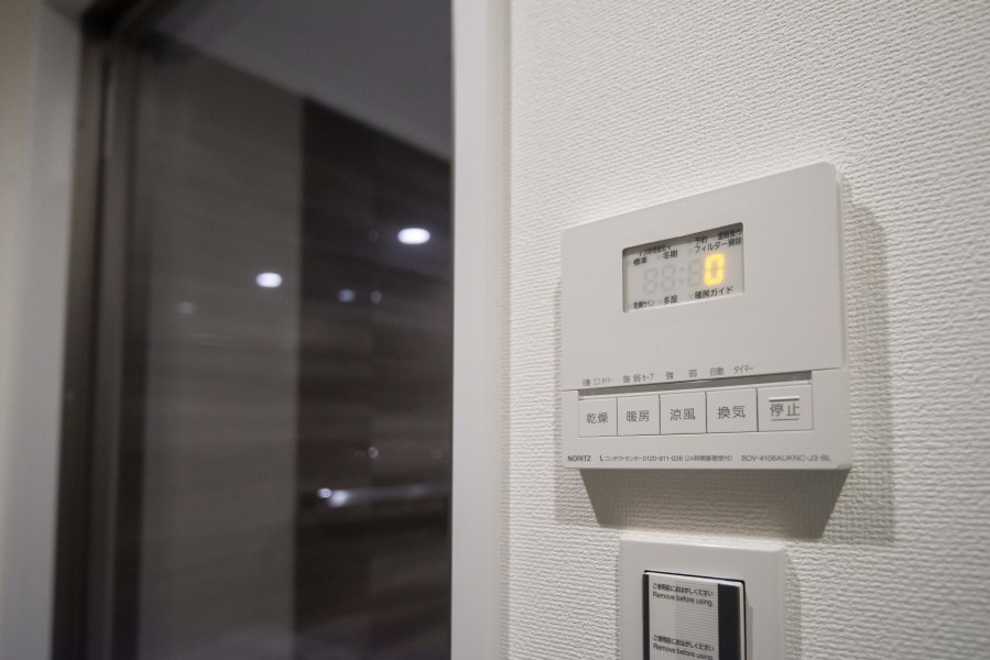 ◆浴室換気乾燥機◆天候に左右されず洗濯することが可能です。浴室内を乾燥させる機能もありますので、カビの発生を抑えることができます。