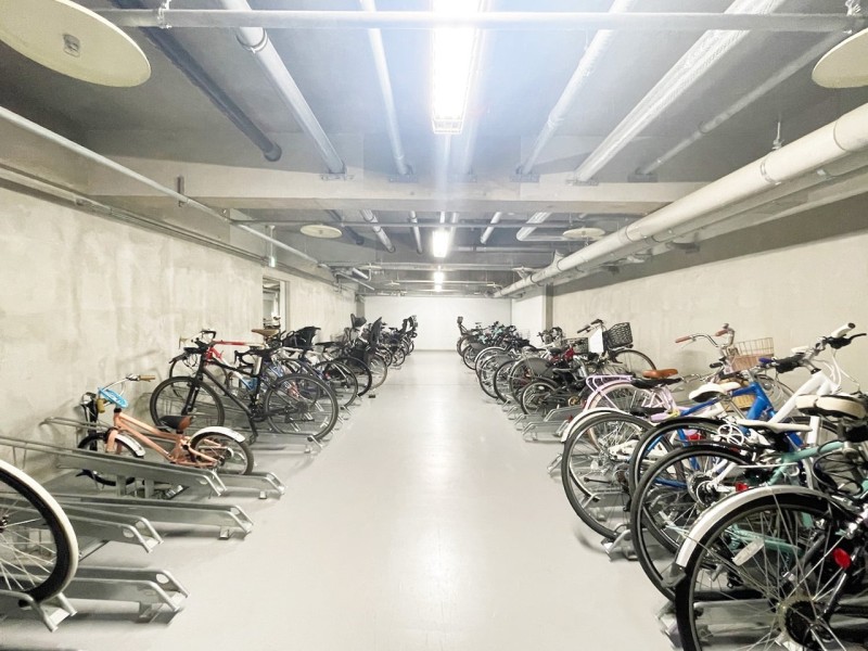 ◆駐輪場◆生活圏が広がる駐輪場を完備しています。自転車利用で足を延ばせば、暮らしがさらに便利になりますね。