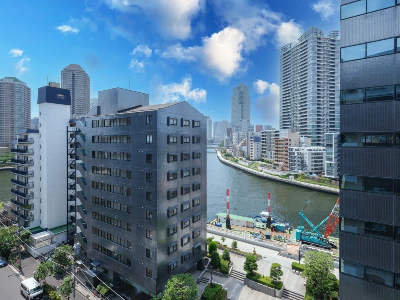 隅田川ビューの開放的な眺望が広がります。豊かな水の潤いを感じ、心地よい暮らしが叶いそうです♪