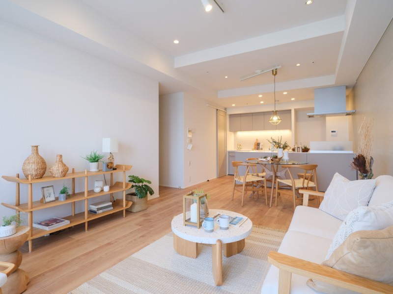 LDには床暖房を設置いたしました。寒い季節でもご家族やお友達、ペットと快適にお過ごしいただけます。LDで団らん時間を満喫することができます。