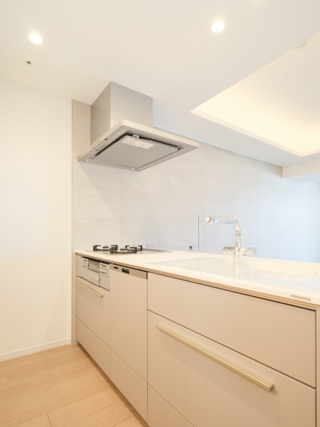 開放的なオープンキッチンは、住まいと暮らしにフィットするデザイン性と機能性を兼ね備えています。