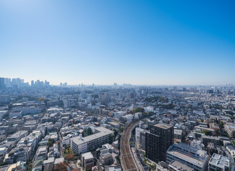 タワーレジデンスで叶える開放的な暮らし。洗練された都市機能の豊かさを湛えた眺望を望めます。飽きのこない窓辺からの光景を愉しむことができます。