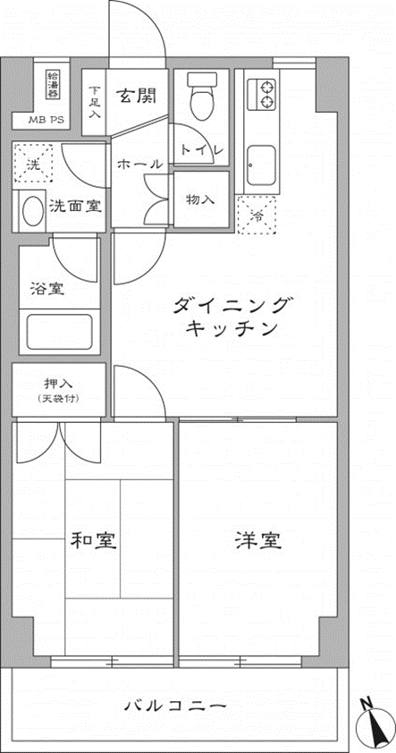 大胆な間取り変更による秘密基地のような寝室スペース１