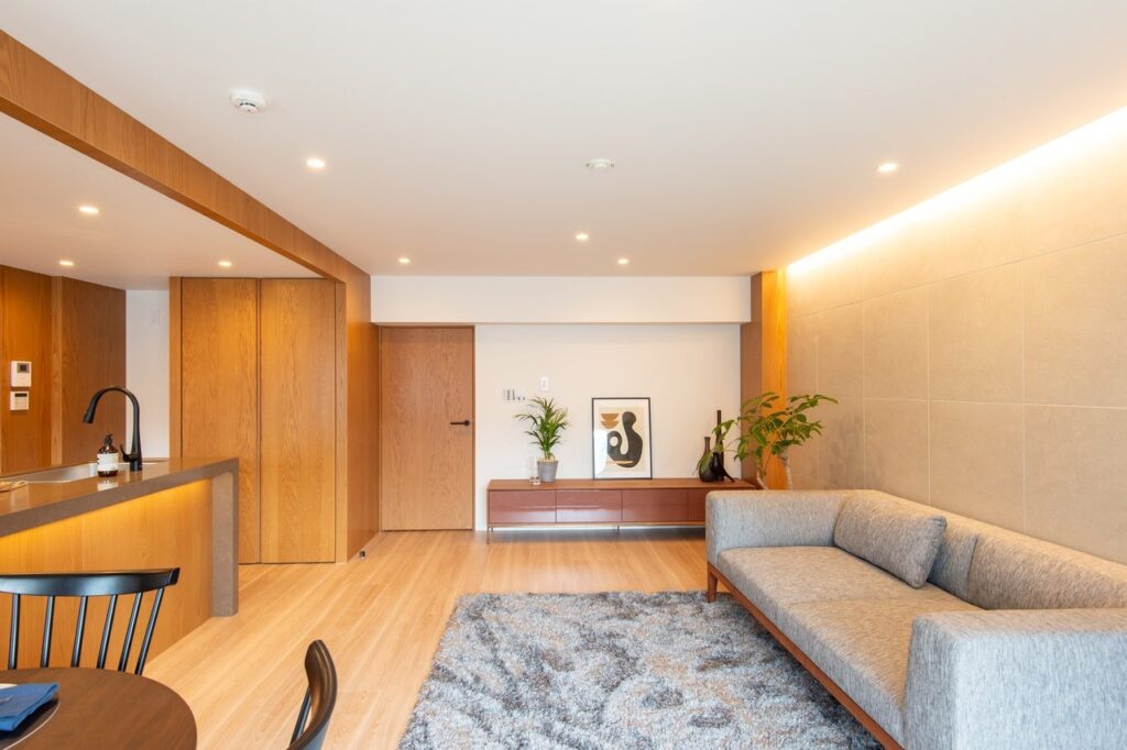 事例③:ホテルライクなリビング