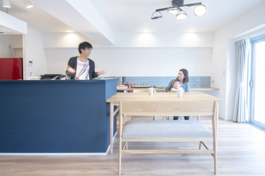 事例3:ホームパーティー仕様のLDK