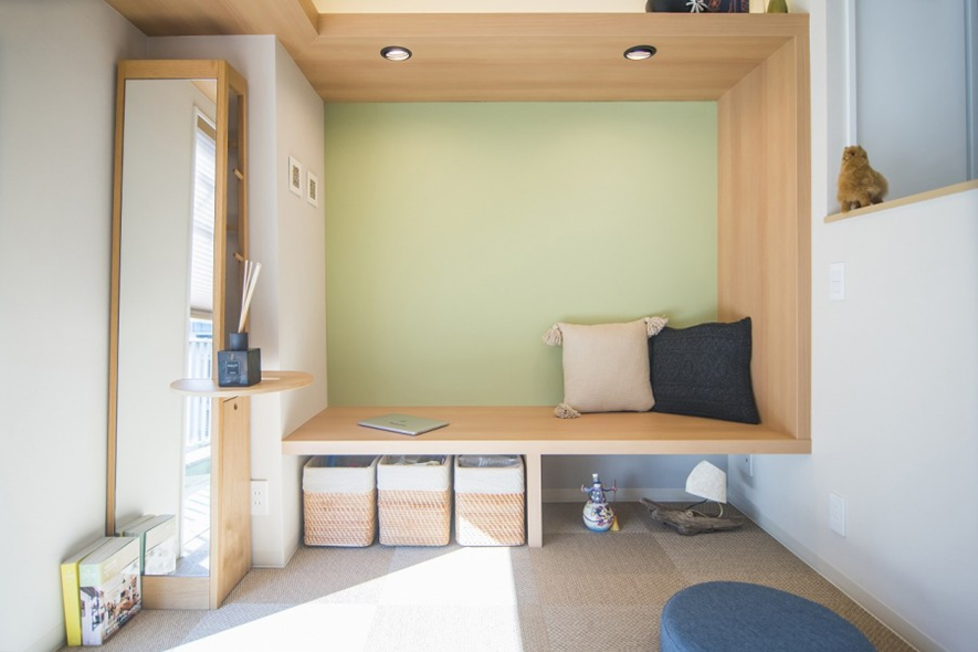 【実例】ヌックスペースのあるLDK