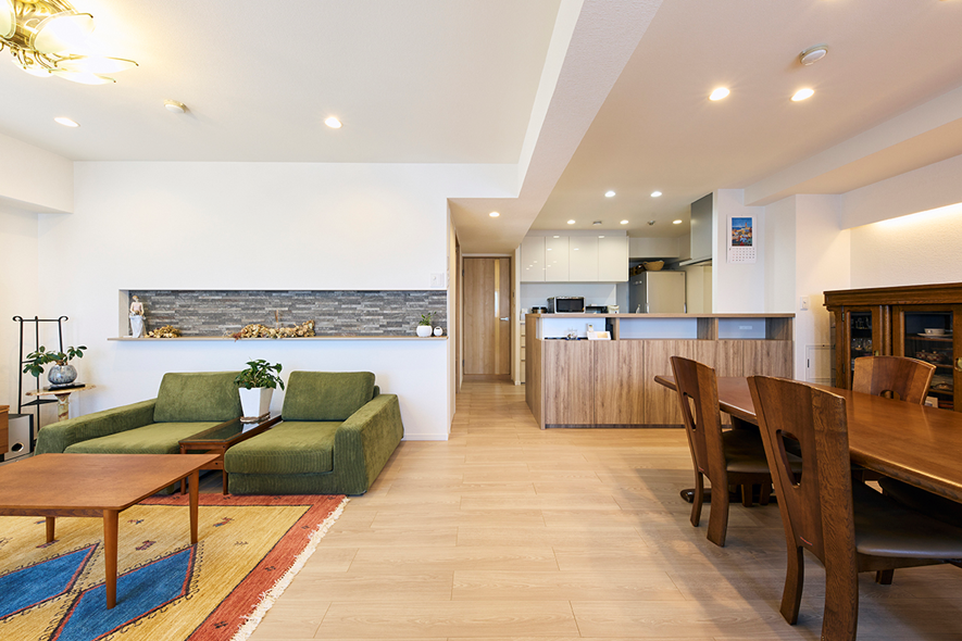 【実例】心地よいセカンドライフのLDK