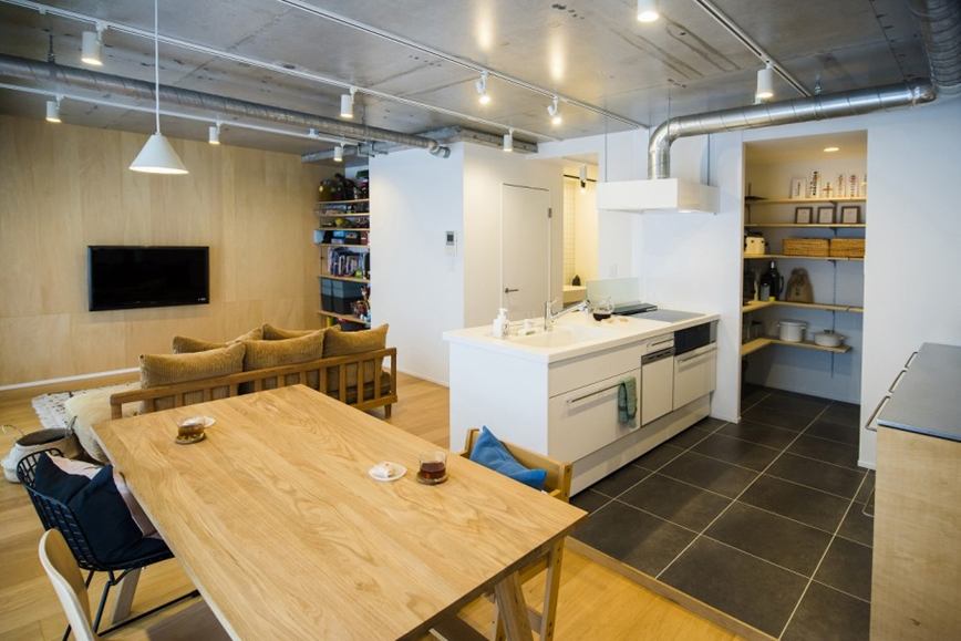 キッチンの通路幅の目安