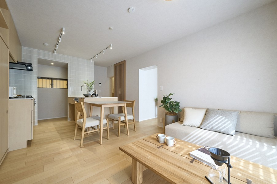 家具やファブリック、小物に統一感を持たせる