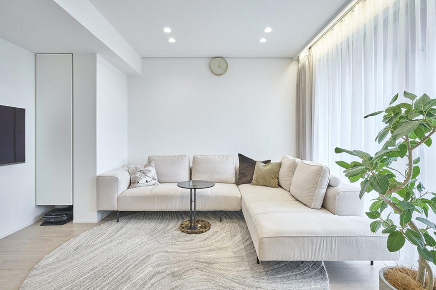 ソファのレイアウトパターンを決める