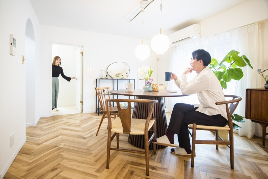 事例1：新築マンションを部分的にリノベーション