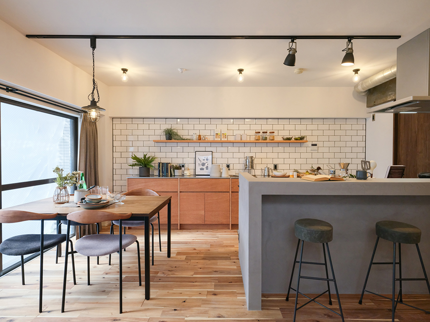 事例①クリナップのシステムキッチン