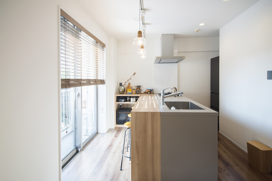 事例④グラフテクトのシステムキッチン