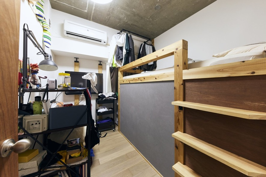 事例② ロフトベッドのある子ども部屋 