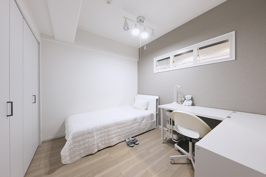 事例④白で統一されたスタイリッシュな部屋