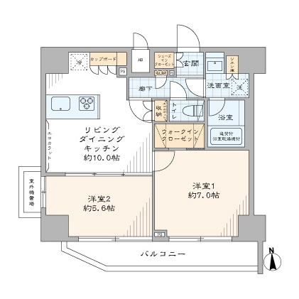 平成27年築 最上階 南西角部屋 東京都港区 過去取扱物件
